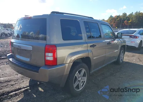 2008 Jeep Patriot Sport from USA, damaged, VIN 1J8FF28W88D563999